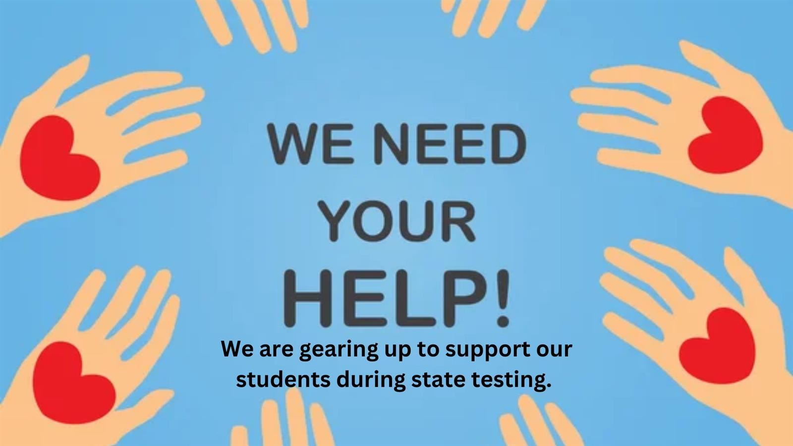  We Need your Help 